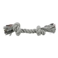 Trixie Hundespielzeug Spieltau, grau - L 26 cm