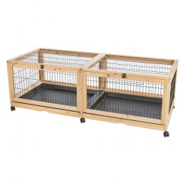 Trixie Indoor-Gehege für Meerschweinchen & Kaninchen - L 150 x B 50 x H 60 cm