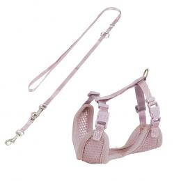 Trixie Junior Welpen-Softgeschirr mit Leine - flieder