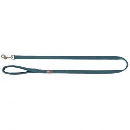 Trixie Premium Führleine, petrol - Größe: M-L: 100 cm lang / 20 mm breit