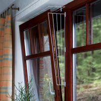 Trixie Schutzgitter für Kippfenster - Ausführung 3: Befestigung ober- bzw. unterhalb des Fensters (1 Teil)