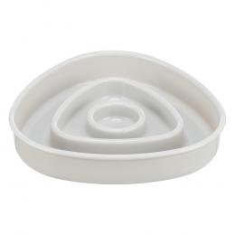 Trixie Slow Feeding Napf Triangle - 350 ml, Ø 15 cm