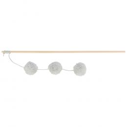 Trixie Spielangel Bälle mit Katzenminze - L 50 cm