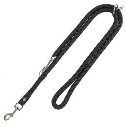 Trixie Verlängerungsleine Cavo, schwarz - Größe S - M: 200 cm lang, Ø 12 mm