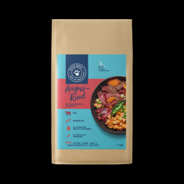 Trockenfutter AnRind für Hunde - 2x2kg ✓ getreidefrei & zuckerfrei ✓ Adult von Pets Deli