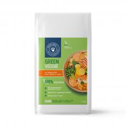 Trockenfutter Green Veggie mit Süßkartoffel, Linse, Banane & Leinöl für Hunde - Sparpaket 2x4kg