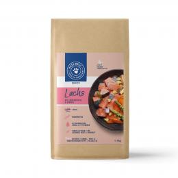 Trockenfutter Huhn mit Lachs für Katzen - 2x2kg ✓ getreidefrei & zuckerfrei ✓ Adult von Pets Deli