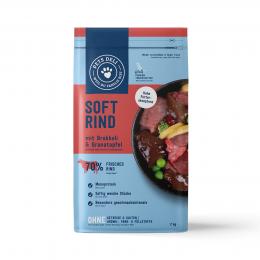 Trockenfutter Rind für Hunde - 2x6kg ✓ getreidefrei & zuckerfrei ✓ Adult von Pets Deli