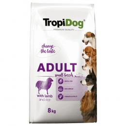 Tropidog Premium Adult Small Lamm & Reis - Sparpaket: 2 x 8 kg