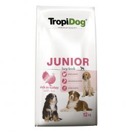 Tropidog Premium Junior Large Truthahn & Reis - 12 kg