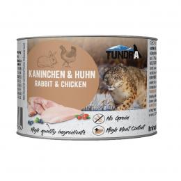 Tundra Cat Kaninchen und Huhn 6x200g