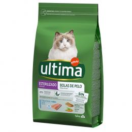 Ultima Feline Sterilized Hairball mit Forelle - 4,5 kg (3 x 1,5 kg)