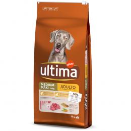 Ultima Medium / Maxi Adult Rind - Sparpaket: 2 x 12 kg