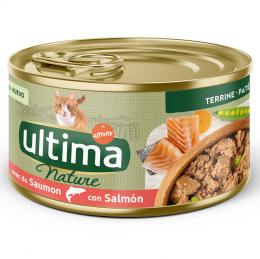 Ultima Nature Paté Katze 18 x 85 g - Lachs