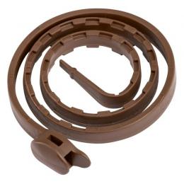 Ungezieferhalsband für Hunde - braun 60 cm