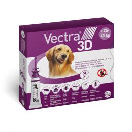 Vectra 3D für Hunde von 25 bis 40 kg - 3 Pipetten x 4,7 ml