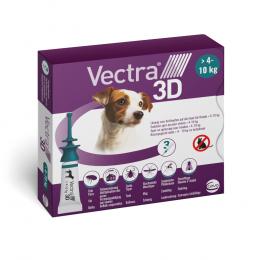 Vectra 3D für Hunde von 4 bis 10 kg - 3 Pipetten x 1,6 ml