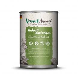 Venandi Animal – Huhn und Kaninchen 6x400g