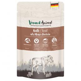 Angebot für Venandi Animal Monoprotein 12 x 125 g - Kalb - Kategorie Katze / Katzenfutter nass / Venandi Animal / Adult.  Lieferzeit: 1-2 Tage -  jetzt kaufen.