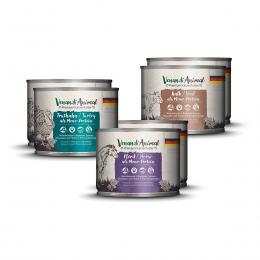 Venandi Animal - Probierpaket II 2xPferd, 2xKalb, 2xTruthahn 6x200g