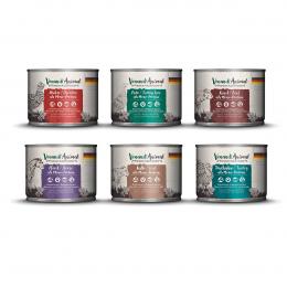 Venandi Animal - Probierpaket III Huhn, Pute, Rind, Huhn&Kaninchen, Kalb, Truthahn 6x200g