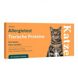 Vetevo Allergietest Tierische Proteine für Katzen
