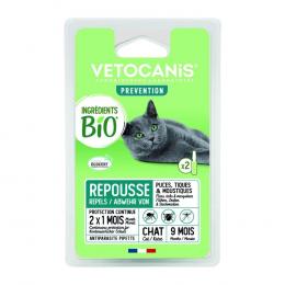 Angebot für Vetocanis Repellent Floh- und Zeckenschutz Spot-On für Katzen - 2 Pipetten x 0,6 ml - Kategorie Katzenfutter & Zubehör / Ungeziefer- und Zeckenschutz / Spot-On / -.  Lieferzeit: 1-2 Tage -  jetzt kaufen.