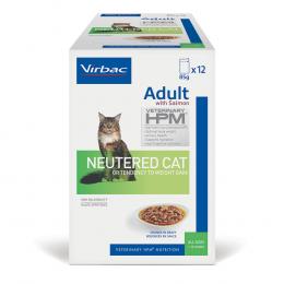 Virbac Veterinary Cat Adult Neutered - 12 x 85 g