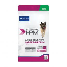 Virbac Veterinary HPM Adult Dog Sensitive Digest Large & Medium - Sparpaket: 2 x 12 kg
