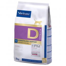 Virbac Veterinary HPM Cat Dermato D1 - 3 kg