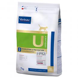 Virbac Veterinary HPM Cat Urology Dissolution & Prevention U2 - Sparpaket: 2 x 7 kg
