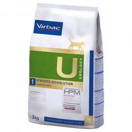 Virbac Veterinary HPM Cat Urology Struvite Dissolution U1 - 3 kg