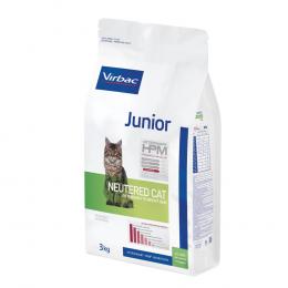 Virbac Veterinary HPM Junior Neutered Cat - 3 kg