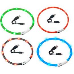 Visio Light - LED Leuchtschlauch-Halsband - grün 70cm
