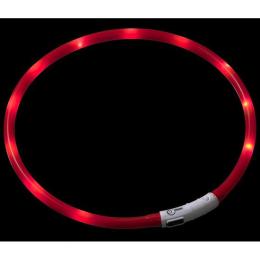 Visio Light - LED Leuchtschlauch-Halsband - orange 70cm