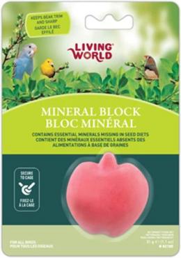 Vision Mineral Bird Block Lebendige Welt Apfel