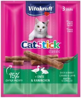 Vitakraft Cat-Sticks Mini Duck-Rabbit 3 Stöcke