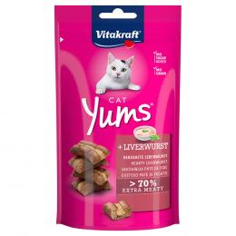 Angebot für Vitakraft Cat Yums - Leberwurst (40 g) - Kategorie Katzenfutter & Zubehör / Katzensnacks / Vitakraft / -.  Lieferzeit: 1-2 Tage -  jetzt kaufen.