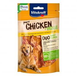 Vitakraft Chicken+ Veggie Süßkartoffel-Hühnchen-Sticks 10x 80g