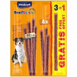 Vitakraft Hundesnack Beef-Stick mit Pute 3 Stück + 1 gratis