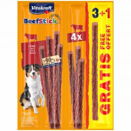 Vitakraft Hundesnack Beef-Stick mit Rind 3 Stück + 1 gratis