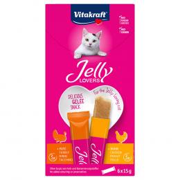 Vitakraft Jelly Lovers Huhn & Pute - 6 x 15 g