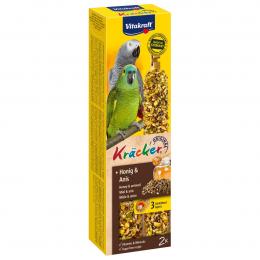 Vitakraft Kräcker Honig-Anis für Papageien 4x2 Stück