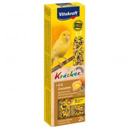 Vitakraft Kräcker mit Ei und Grassamen Kanarien 5x2 Stück