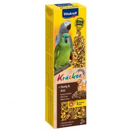Angebot für Vitakraft Kräcker Papagei - 2 x 2 Sticks Honig & Anis - Kategorie Vogel / Snacks und Kräcker / Papageien / Vitakraft.  Lieferzeit: 1-2 Tage -  jetzt kaufen.
