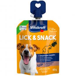 Vitakraft Lick & Snack SmartTrain Complex 16 x 60 g - Leberwurst