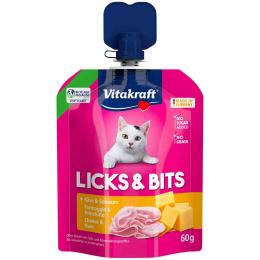Vitakraft Licks und Bits Käse 4x60 g