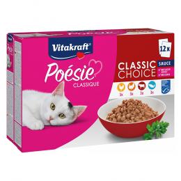 Vitakraft Poésie Classic Sauce Mixpaket - 24 x 85 g