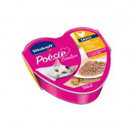 Vitakraft Poésie Création mit Huhn und Gartengemüse 15x85g