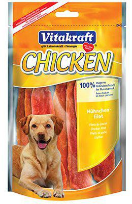 Vitakraft Snack Hähnchen Strips Für Hunde 8 80 Gr